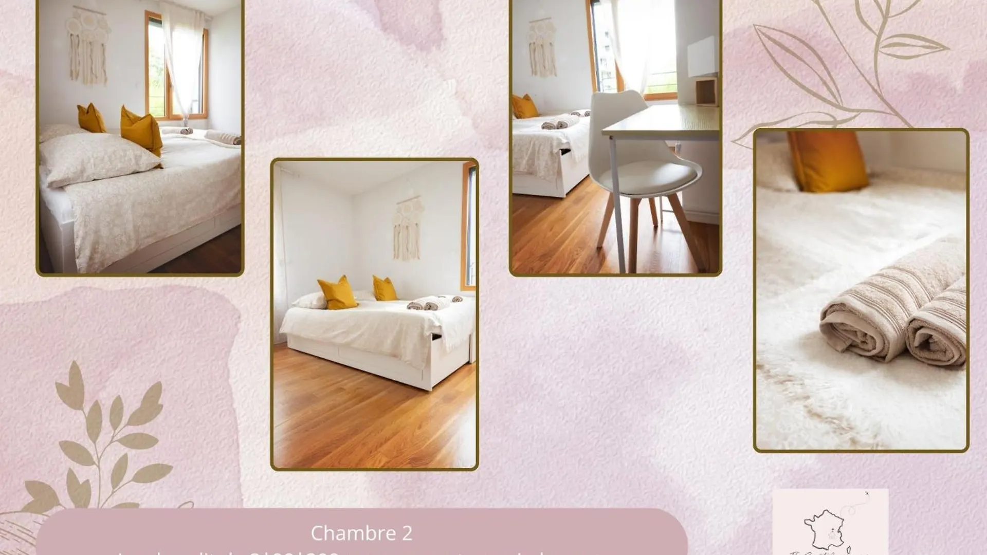 Apartment Appartement Le Joliot Curie 4-6 Personnes A Lyon - Eurexpo - Ldlc Arena - Groupama Stadium - Eurexpo France