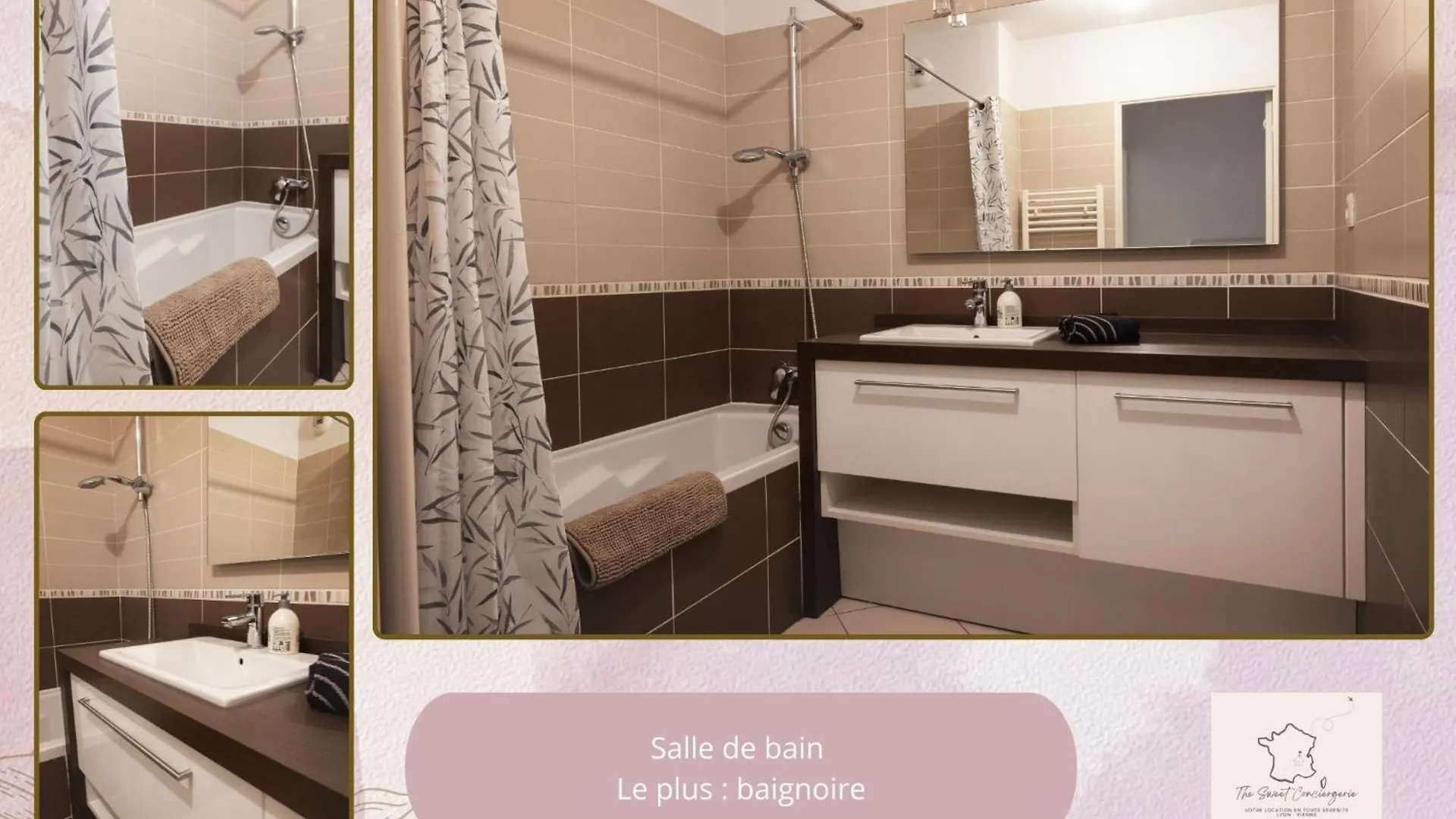 Appartement Le Joliot Curie 4-6 Personnes A Lyon - Eurexpo - Ldlc Arena - Groupama Stadium - Eurexpo